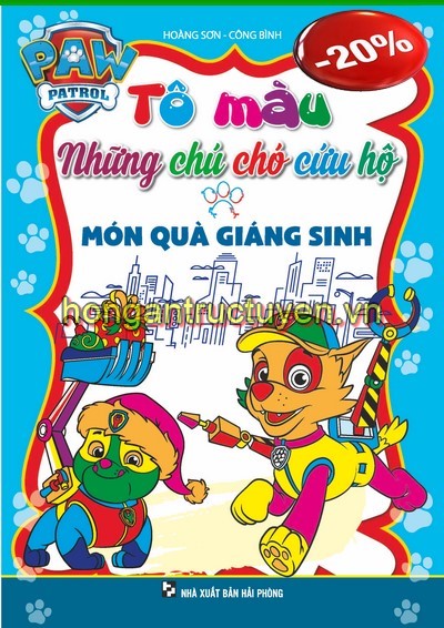 Bộ Tranh tô màu CHÚ CHÓ CỨU HỘ cho bé tập tô sáng tạo khổ A4 | Shopee Việt  Nam
