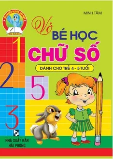 vở bé học chữ số - dành cho trẻ 4-5t