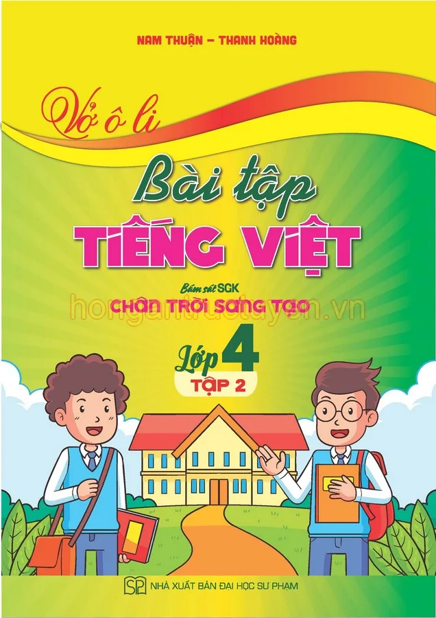 Vở ô li bài tập tiếng việt - lớp 4 - tập 2 - CTST
